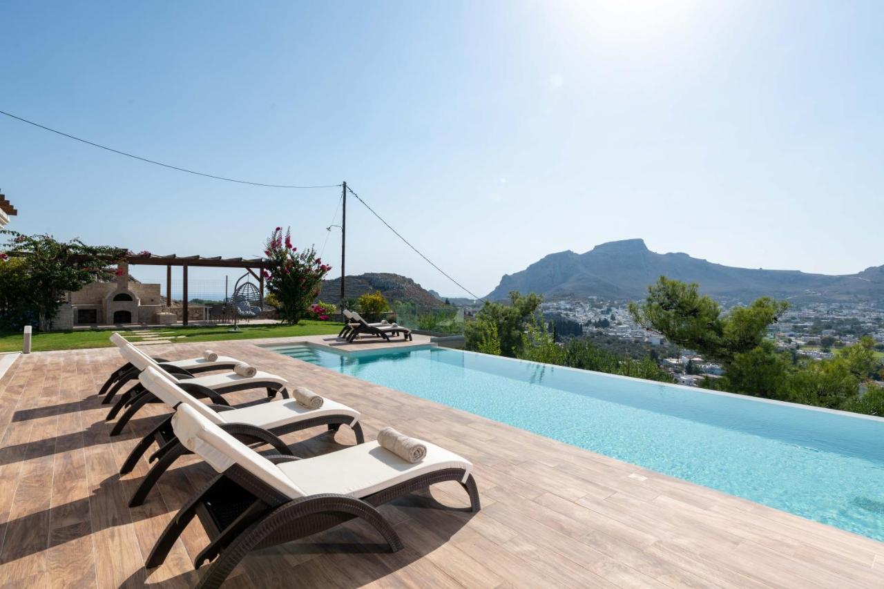 Villa Kamos Archangelos  Eksteriør billede