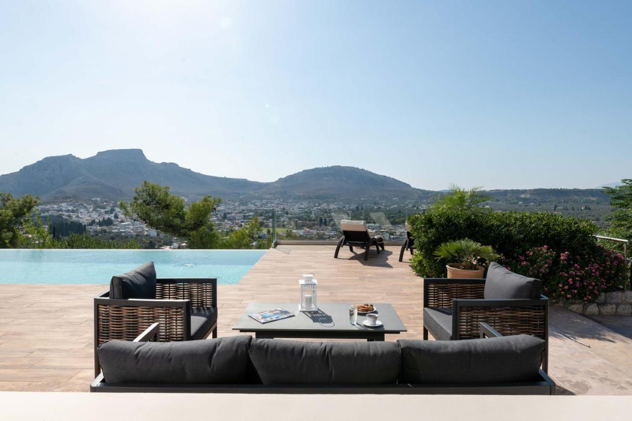 Villa Kamos Archangelos  Eksteriør billede