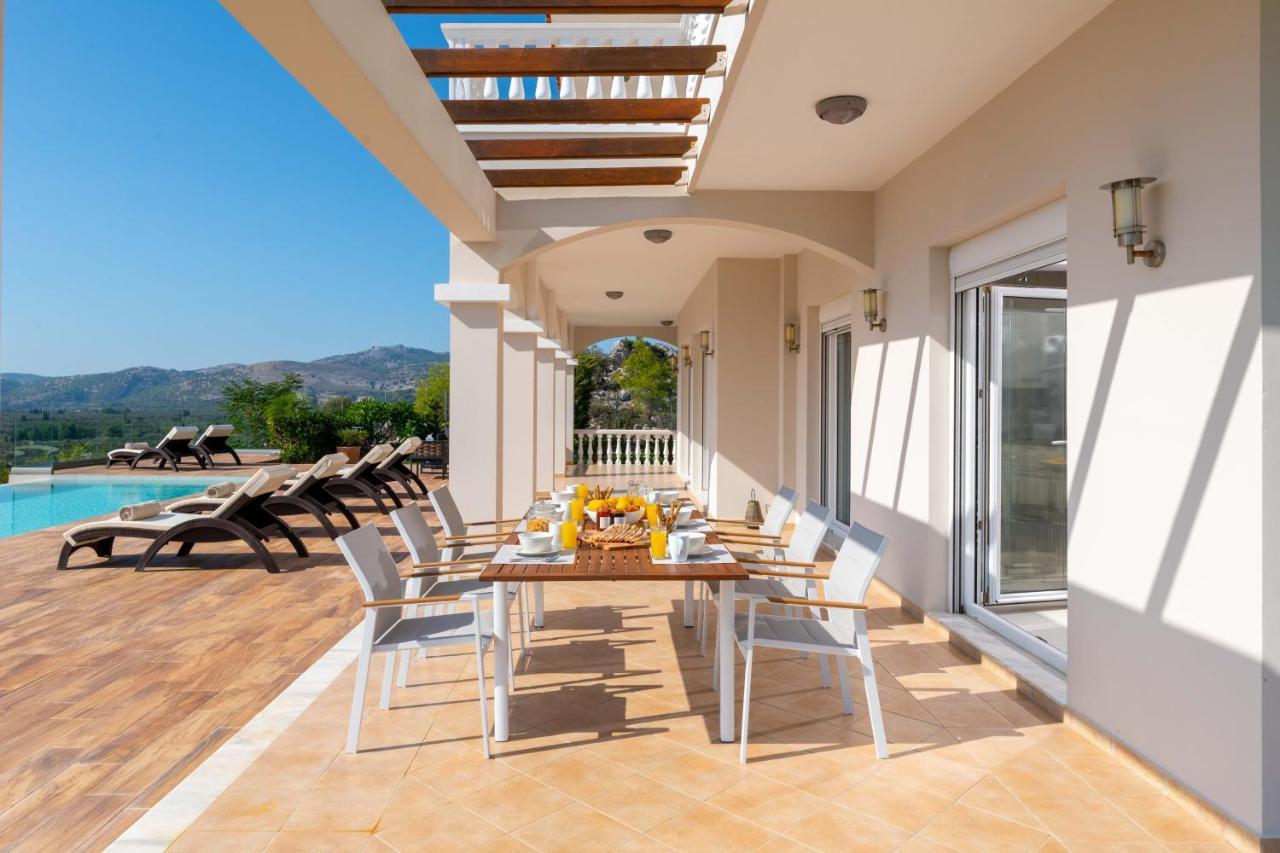 Villa Kamos Archangelos  Eksteriør billede